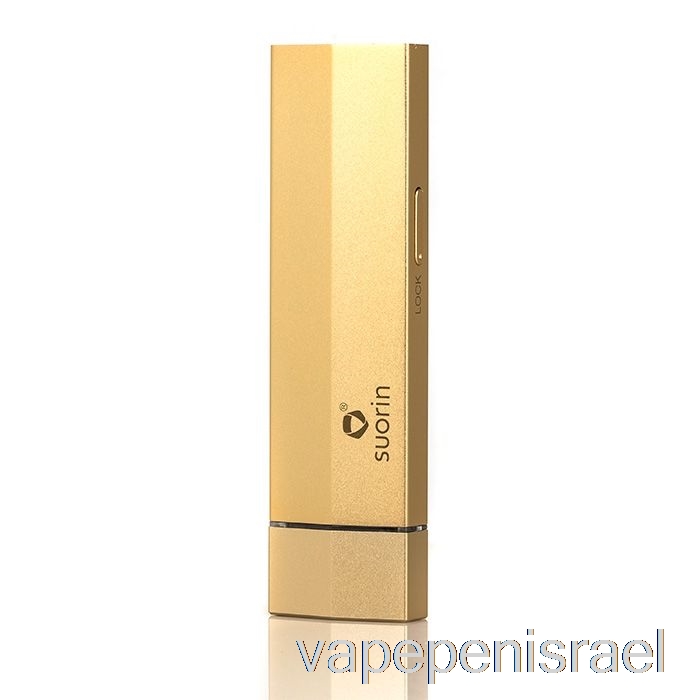 חד פעמי Vape Israel Suorin Edge מכשיר פוד נייד במיוחד זהב